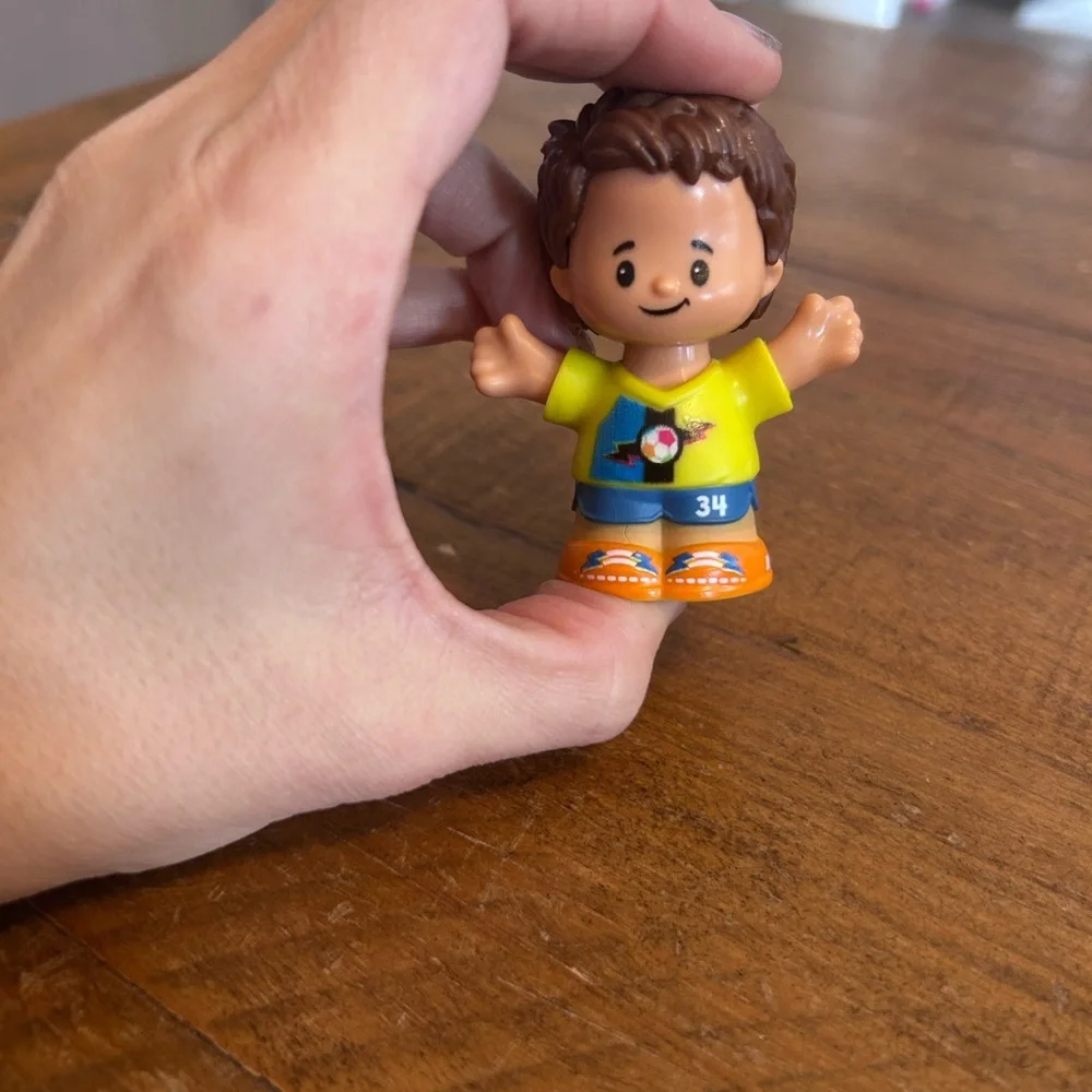 Fisher Price Little People soccer player  as is